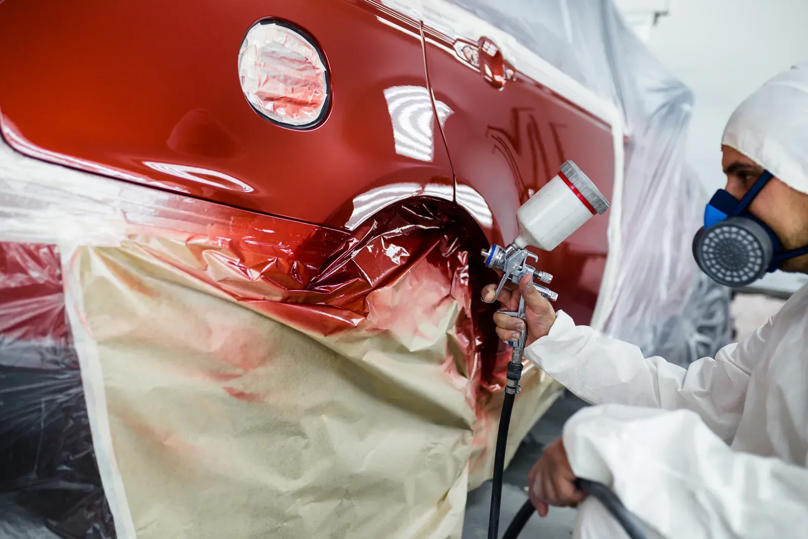 Sprayed, not patched